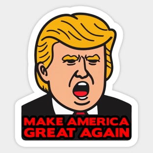 Make America Great Again Trump Sticker